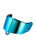 Alpinestars Supertech R-10/R-7 Absolute Vision Vizier Gen2.1-R, motorhelmvizier, blauw mirror finish, polycarbonaat constructie, race- en weguitrusting