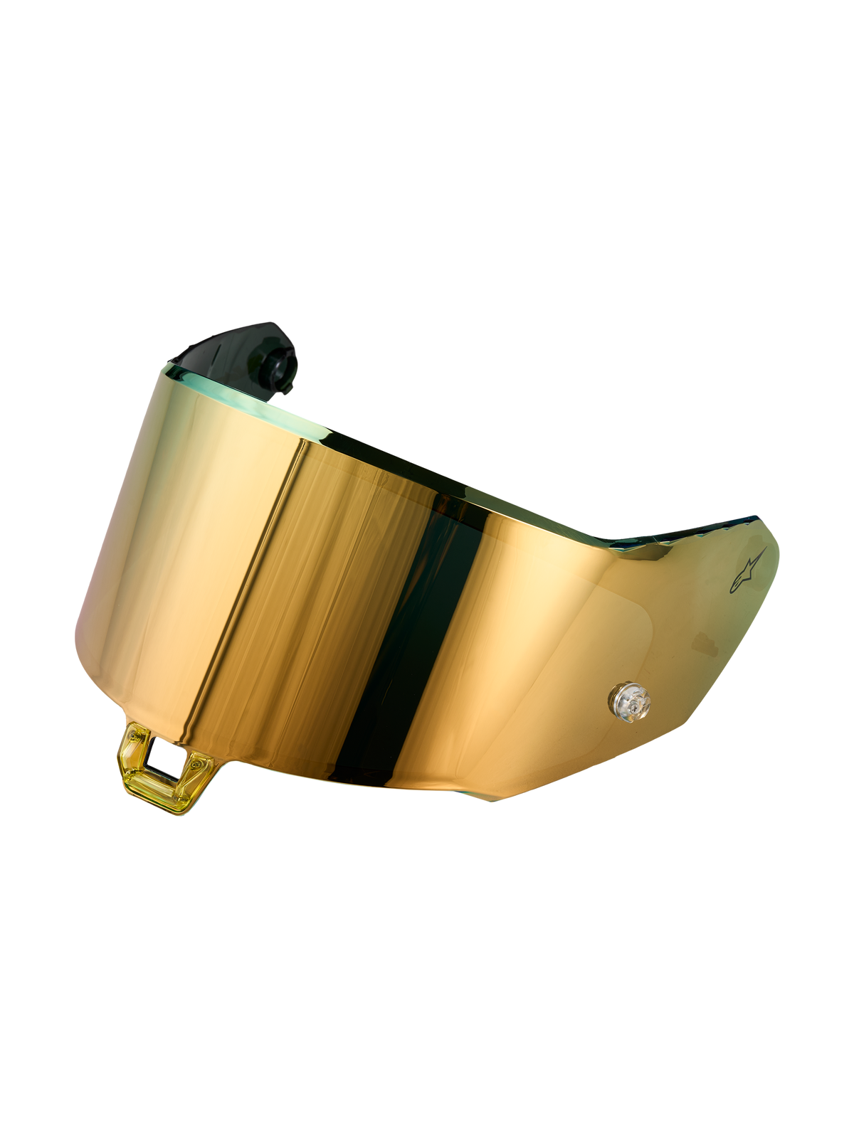Alpinestars Supertech R-10/R-7 Absolute Vision Visier Gen2.1-R, Motorrad-Helmvisier, Spiegelgold, Polycarbonat-Konstruktion mit Absolute Vision-Optik