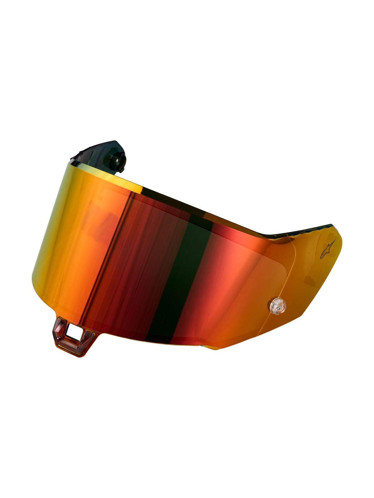 Alpinestars Supertech R-10/R-7 Absolute Vision Visier Gen2.1-R, Spiegelrot, Motorradhelm-Ersatzvisier, schlagfestes Polycarbonat, Zubehör für Rennstrecke und Straße