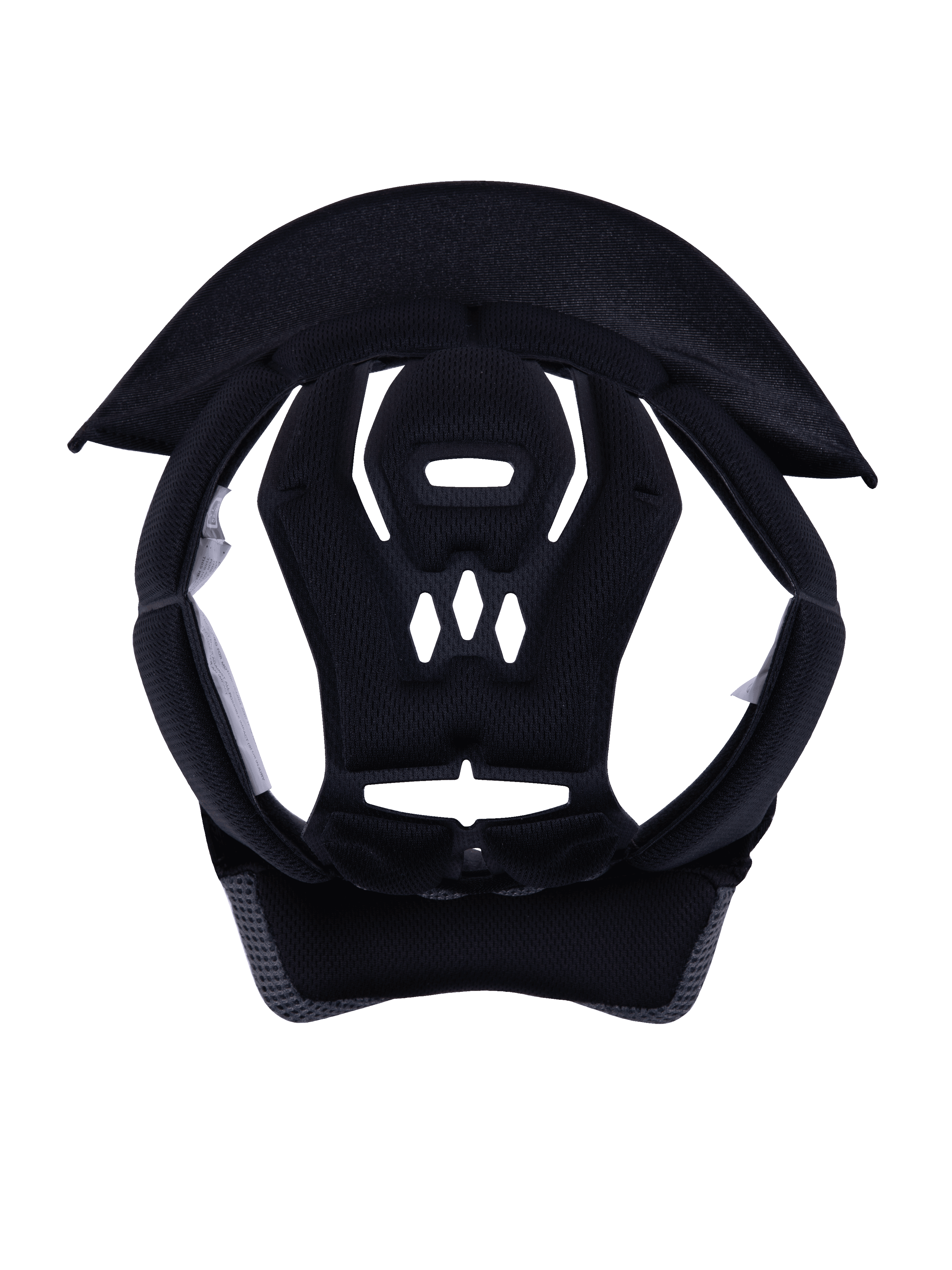 Alpinestars S-M3 Jugend-Kronenpolster, Helmzubehör, Grau, Ersatz-Innenfutter mit strukturierter Mesh-Polsterung, ovale Form mit geometrischen Belüftungsausschnitten für Atmungsaktivität, entwickelt für SM3 Jugend-Motocross-Helme