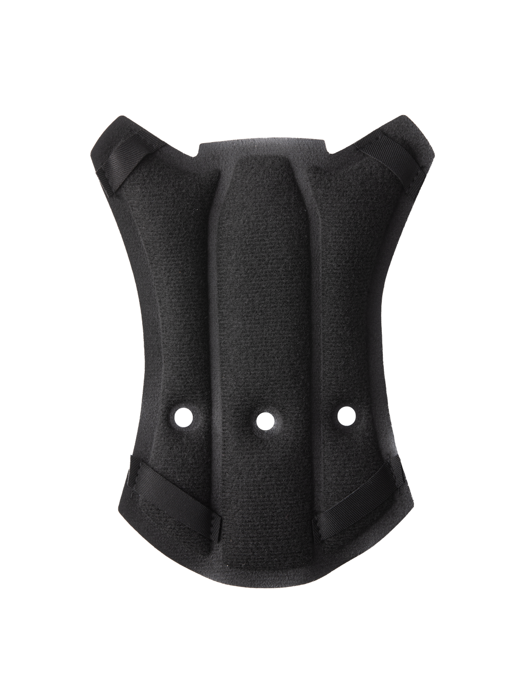 Alpinestars S-M7 Top Pad, Helmzubehör, Schwarz, konturiertes, gepolstertes Design mit drei Belüftungsöffnungen und Befestigungslaschen an den Ecken, Synthetikgewebe für Komfort im Motocross-Helm