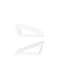 Alpinestars S-M3 Top Vent Sides, Helmbelüftungszubehör, Weiß, Paar aerodynamische Ersatzteile mit dreieckigen Aussparungen, schlagfeste Kunststoffkonstruktion