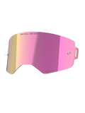 Alpinestars lentille Supertech miroir rose, accessoire de masque de motocross, rose, polycarbonate antibuée, Absolute Vision