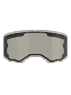 Alpinestars Vision 8-5-3 Doppelscheibenglas, Ersatzglas für Motocross-Brillen, rauchgraue Tönung, gebogenes Polycarbonat mit Belüftungsöffnungen und integrierten Tear-Off-Halterungen, Motocross-Zubehör