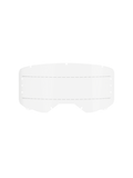 Alpinestars Vision 8-5-3 Roll Off Film, transparent, écran de remplacement en polycarbonate pour lunettes de motocross, doté de lignes de glissement en silicone et d'un système de verrouillage à sept trous, accessoire de course tout-terrain durable