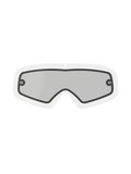 Alpinestars Vision Dual Pane Youth Lens, klares Ersatzglas für Jugend-Motocross-Brillen, gebogenes Weitwinkel-Design mit schwarzer Randabdichtung, integrierte Abrissstifte, Doppelscheiben-Konstruktion aus beschlagfreiem Polycarbonat