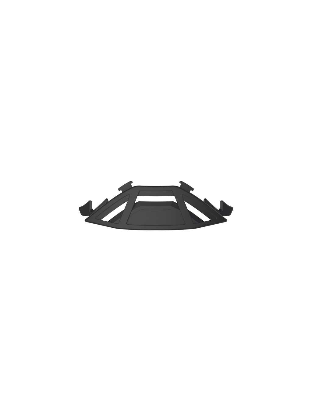 Alpinestars Supertech Nose Guard Replacement, Motocross Goggle Accessory, Black, Durable Plastic Construction