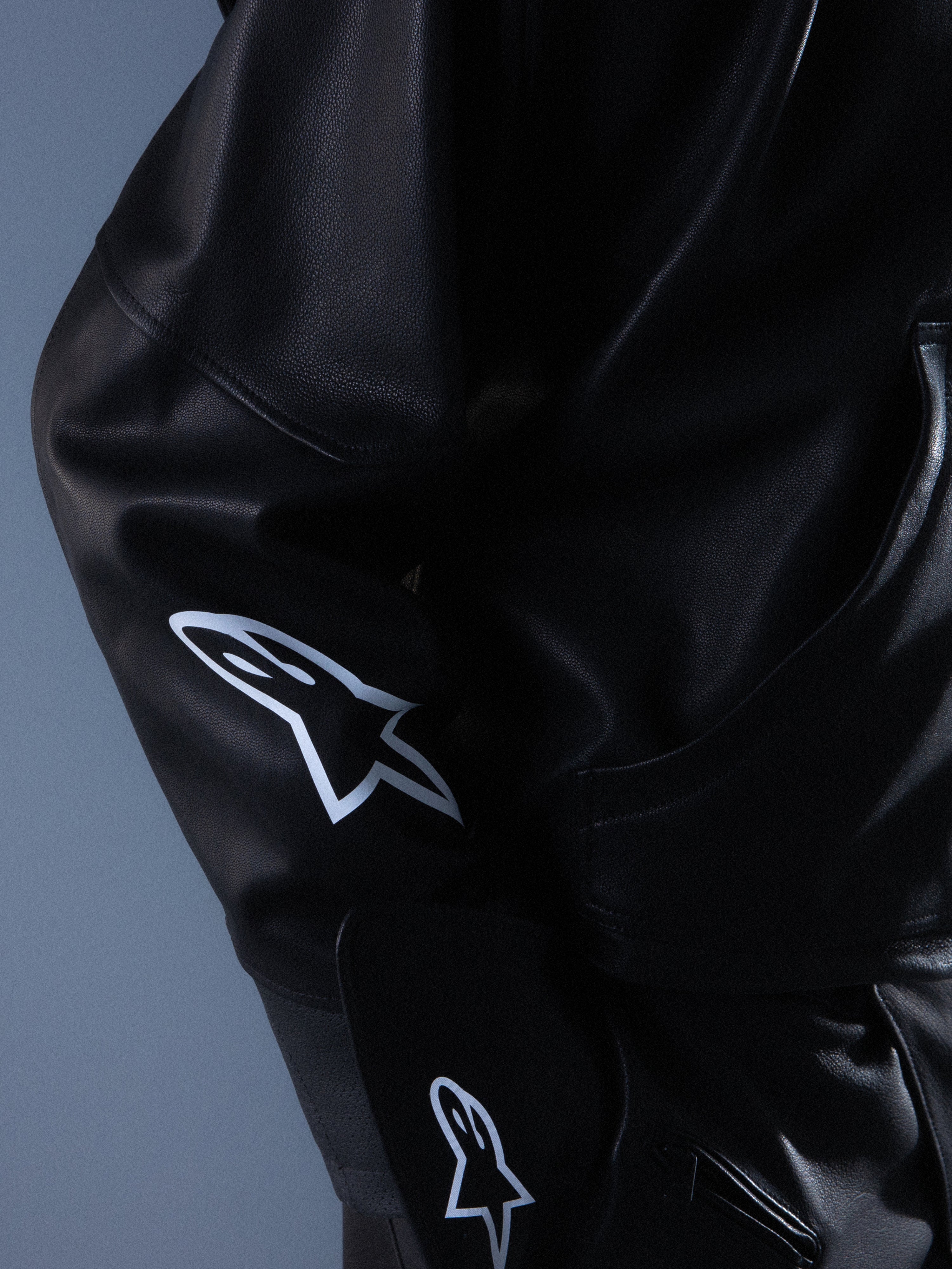 Sweat À Capuche En Cuir RSRV Axis