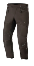 Alpinestars AST-1 V2 Waterproof Pants Short, noir, pantalon de touring moto, construction textile imperméable, poches zippées et taille réglable, jambes pré-courbées avec logo réfléchissant