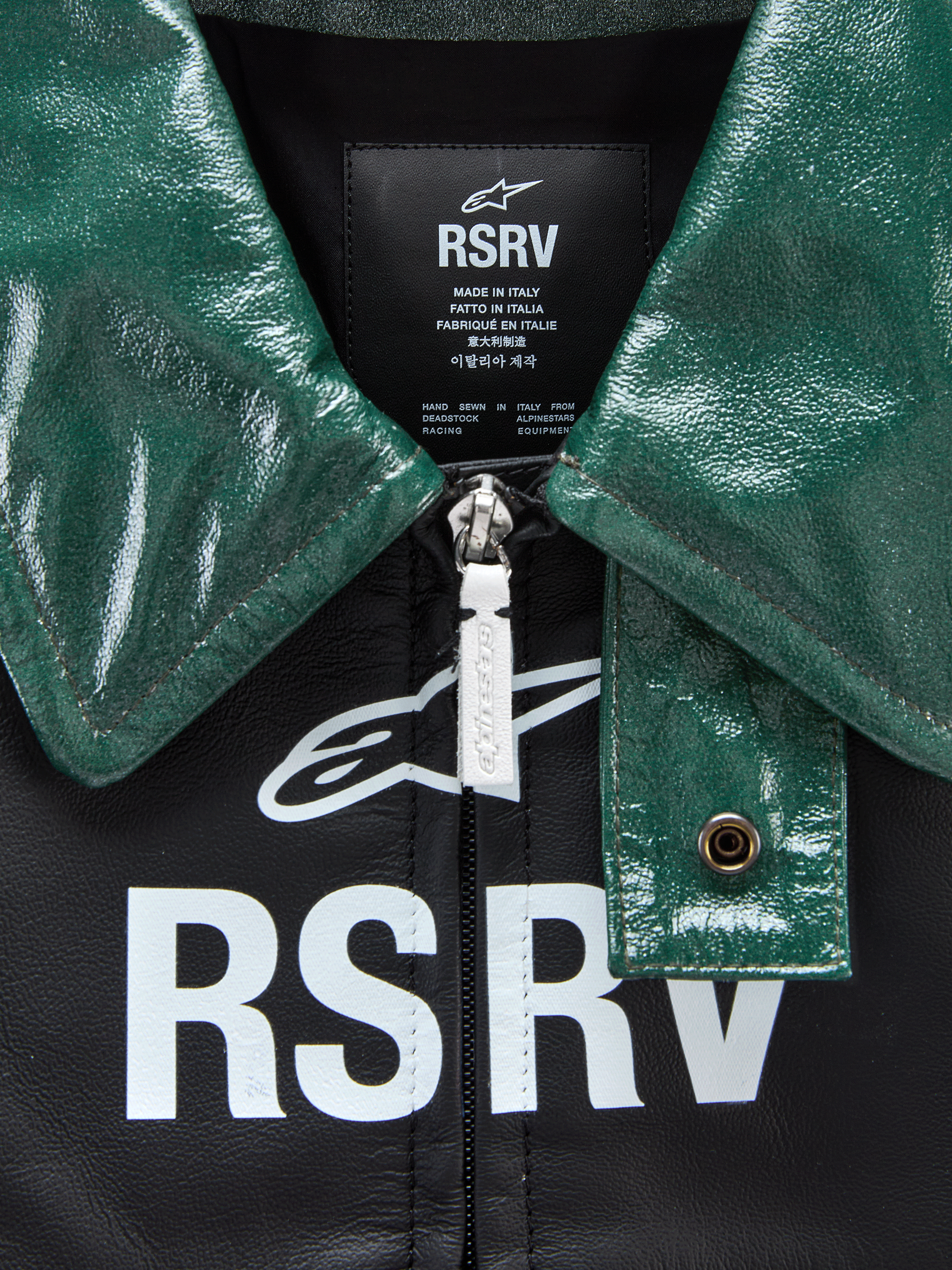 Veste En Cuir RSRV ALLOY