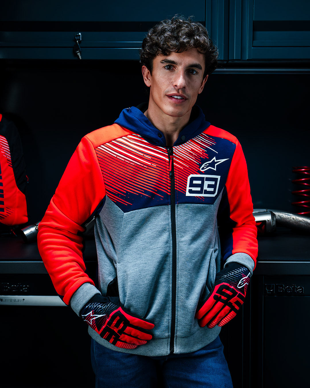 MM93 Chrome V2 Sport - Motorrad Kapuzenjacke | Alpinestars®
