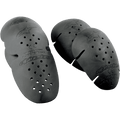 Protections d'épaules et de coudes Alpinestars Bio Armor, coques de protection pour moto, noires, kit de quatre pièces avec perforations de ventilation, logo étoile embossé et marquages de certification CE