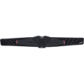 Alpinestars Youth Sequence Kidney Belt, ceinture lombaire noire avec panneau de ventilation central alvéolé en TPR CELL, sangles élastiques perforées avec étiquettes rouges et logos Alpinestars blancs, support lombaire ergonomique pour jeunes pilotes de motocross