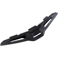 Alpinestars Supertech Breath Deflector, accessoire pour casque de moto, noir, plastique moulé de précision au design angulaire avec ouvertures de ventilation symétriques, finition mate, compatible avec les casques S-M10 et S-M8